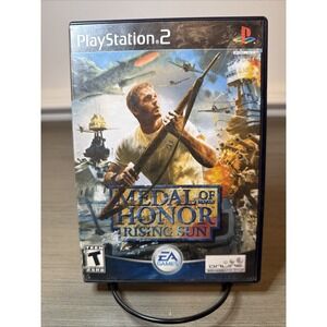 Medal of Honor Rising Sun (Sony‎ PlayStation 2, 2003) PS2 CIB Complete